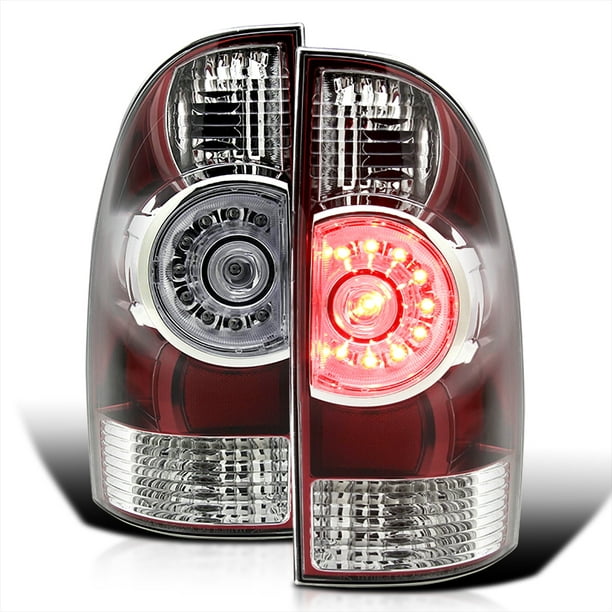Sold in Pairs Anzo USA 311042 Toyota Tacoma Black LED Tail Light Assembly 